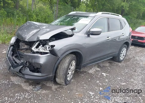 2017 Nissan Rogue S из США, поврежденный, VIN KNMAT2MV1HP520515